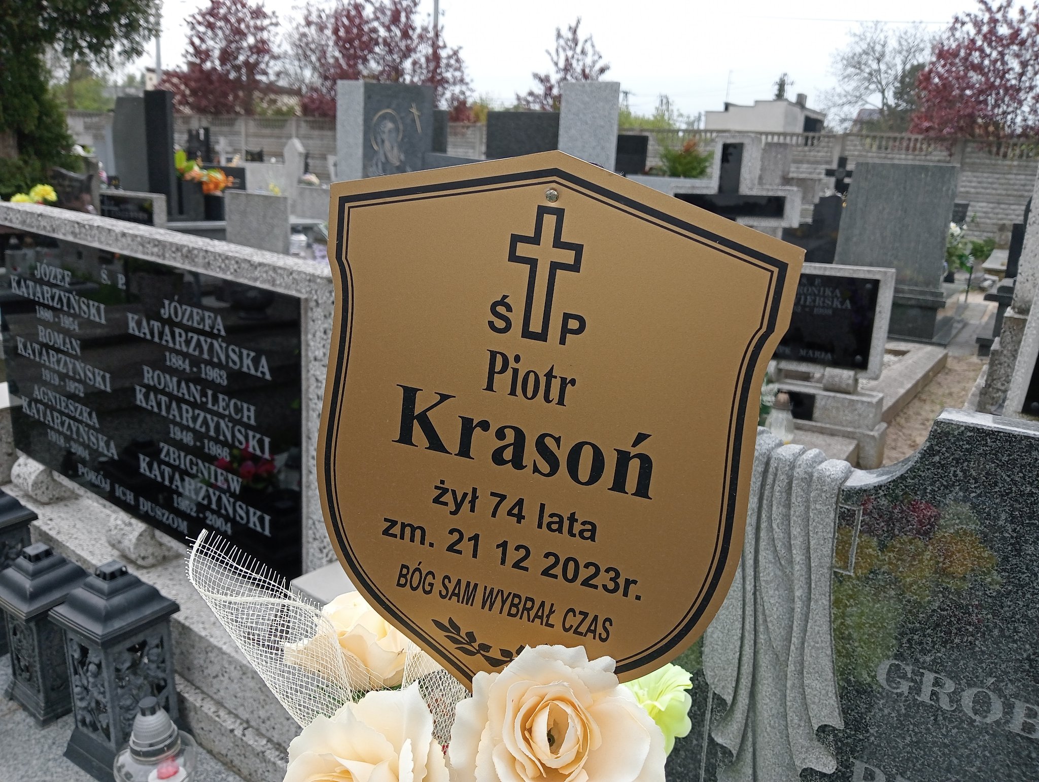 Piotr Edward Krasoń 1949 Łódź Ruda - Grobonet - Wyszukiwarka osób pochowanych