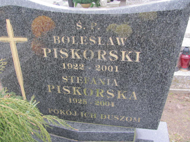 Stefania Piskorska 1925 Łódź Ruda - Grobonet - Wyszukiwarka osób pochowanych