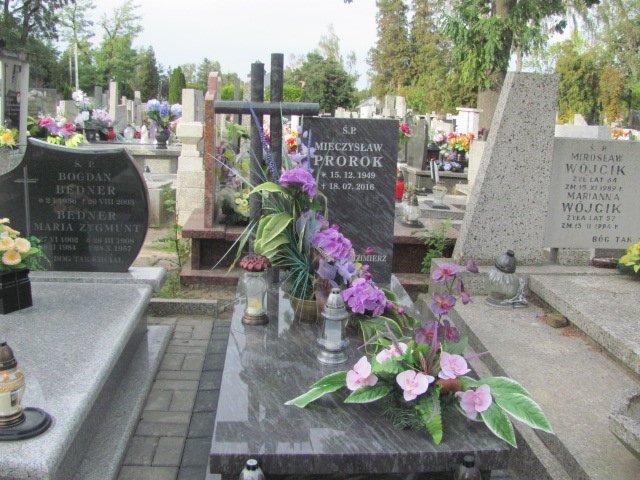 Grób Mieczysław Jerzy Prorok