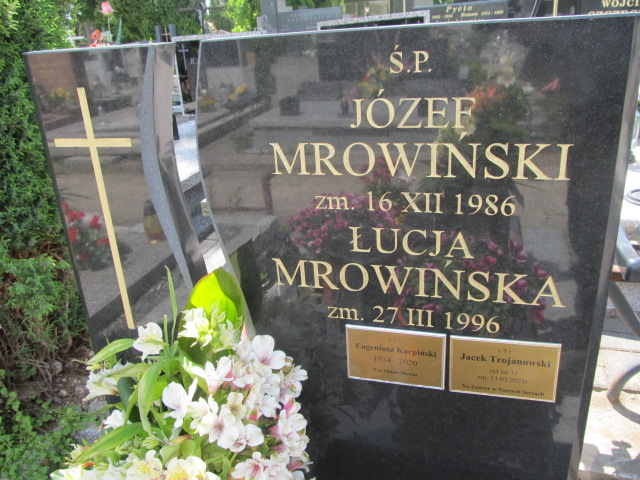 Józef Mrowiński 1902 Łódź Ruda - Grobonet - Wyszukiwarka osób pochowanych