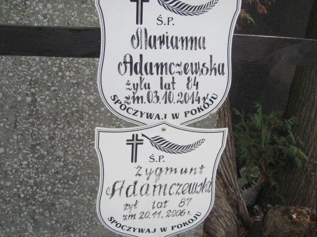 Zygmunt Adamczewski 1919 Łódź Ruda - Grobonet - Wyszukiwarka osób pochowanych