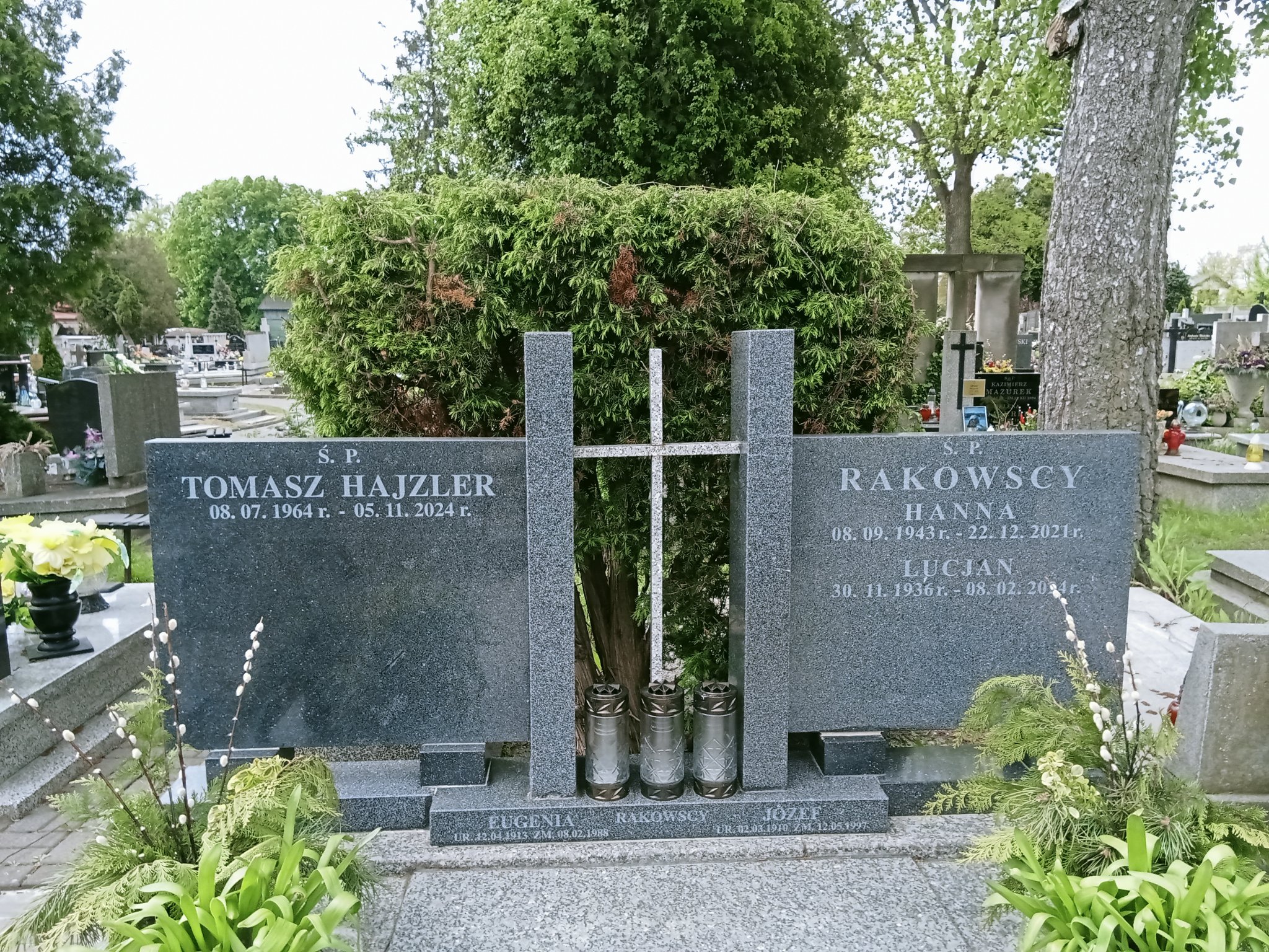 Tomasz Hajzler 1964 Łódź Ruda - Grobonet - Wyszukiwarka osób pochowanych