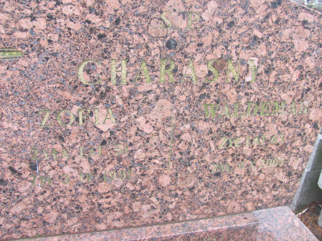 Zofia Charaśna 1940 Łódź Ruda - Grobonet - Wyszukiwarka osób pochowanych