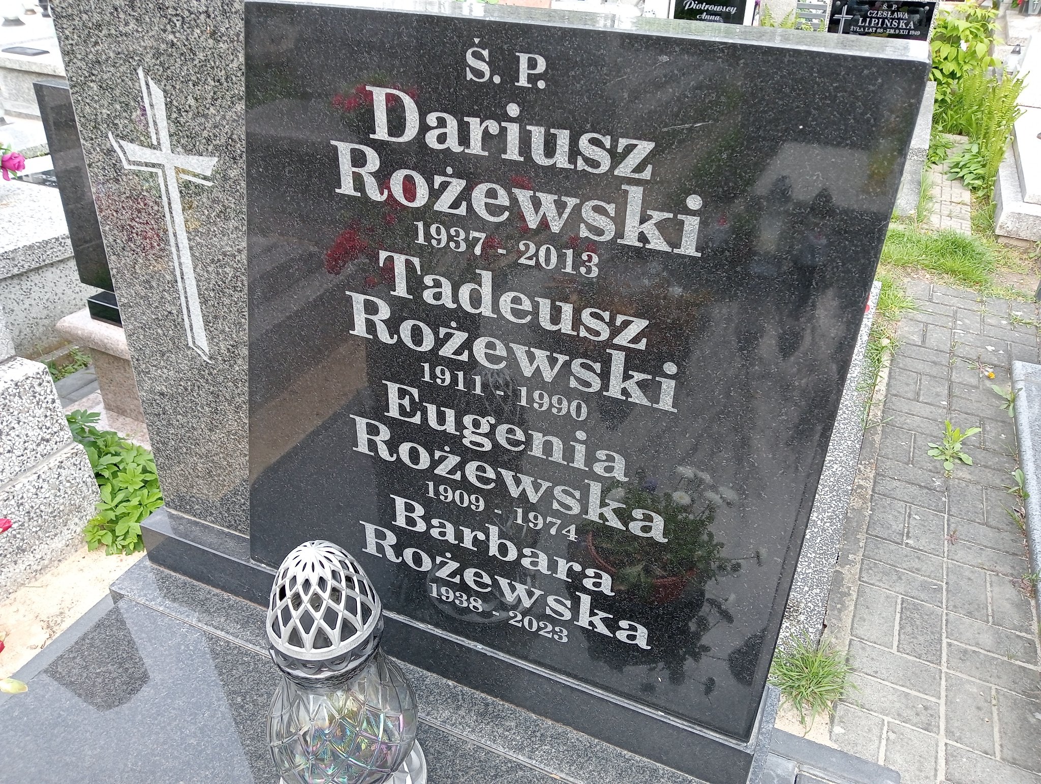 Barbara Rożewska 1938 Łódź Ruda - Grobonet - Wyszukiwarka osób pochowanych