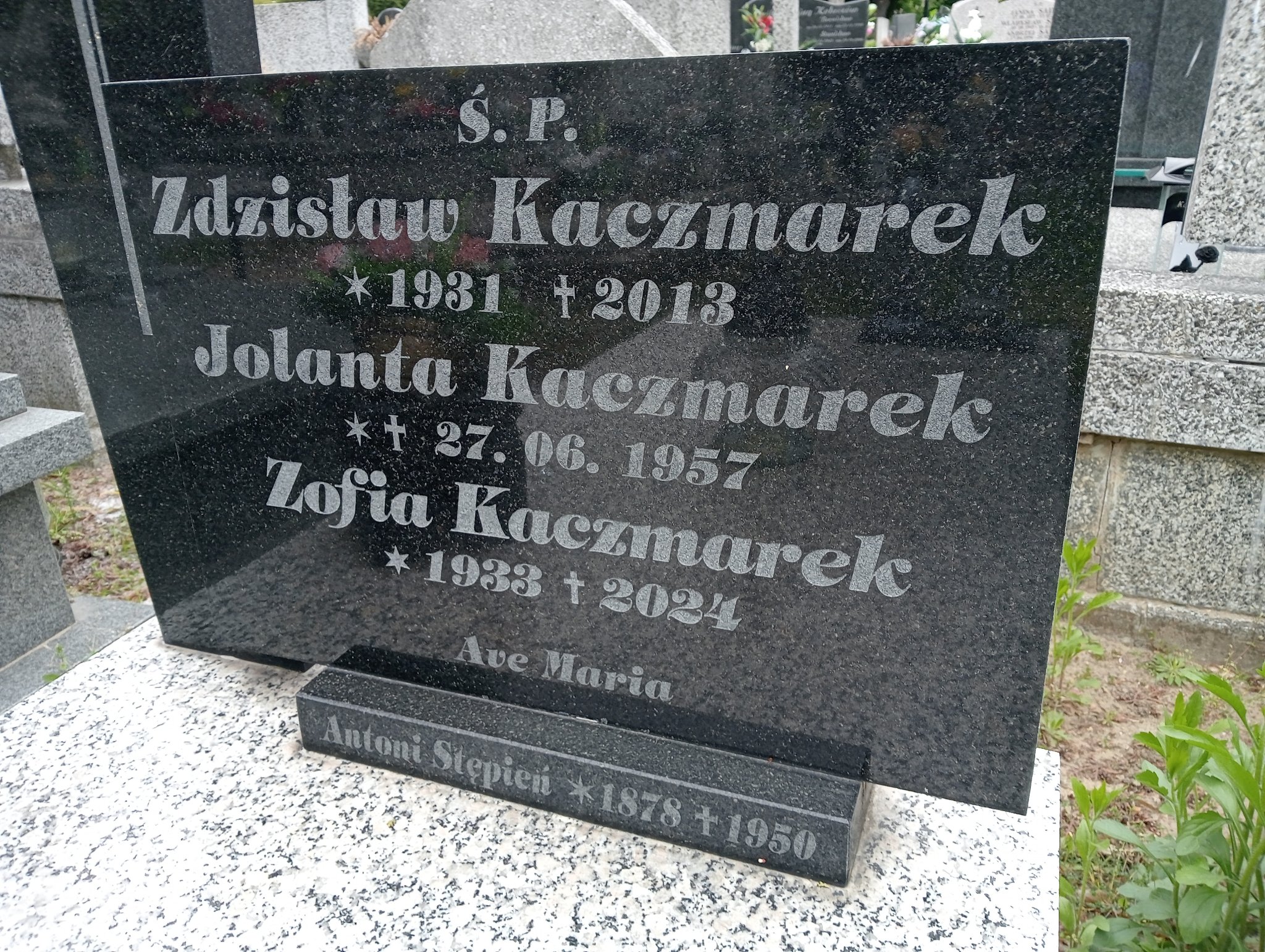 Zdzisław Kaczmarek 1931 Łódź Ruda - Grobonet - Wyszukiwarka osób pochowanych