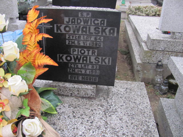 Jadwiga Kowalska Łódź Ruda - Grobonet - Wyszukiwarka osób pochowanych