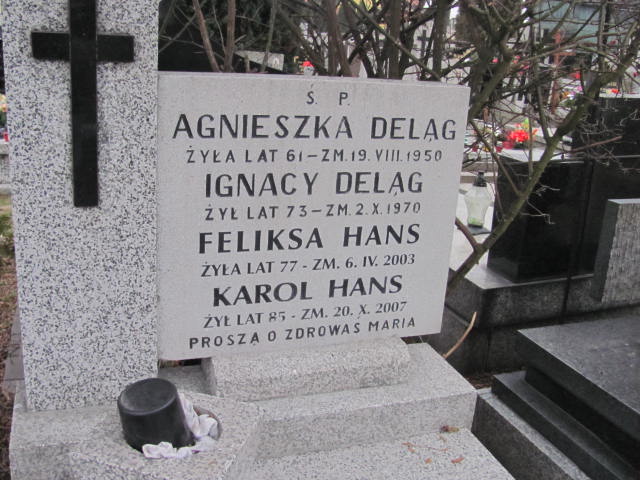 Feliksa Hans 1926 Łódź Ruda - Grobonet - Wyszukiwarka osób pochowanych