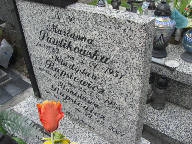 Marianna Pawlikowska Łódź Ruda - Grobonet - Wyszukiwarka osób pochowanych