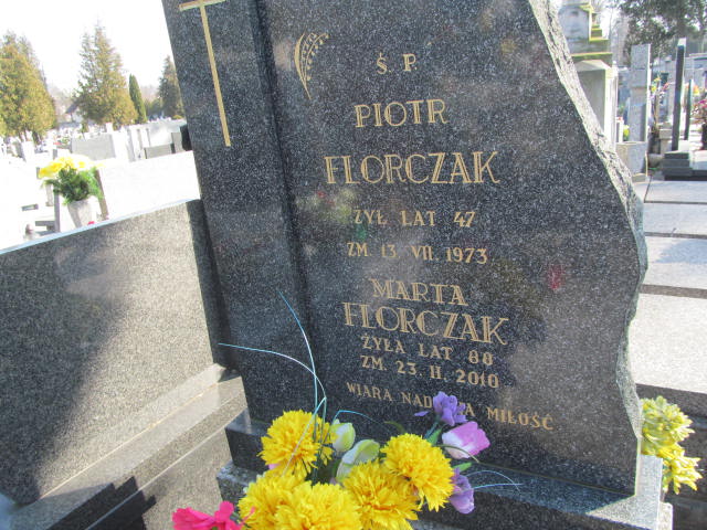 Marta Florczak 1922 Łódź Ruda - Grobonet - Wyszukiwarka osób pochowanych