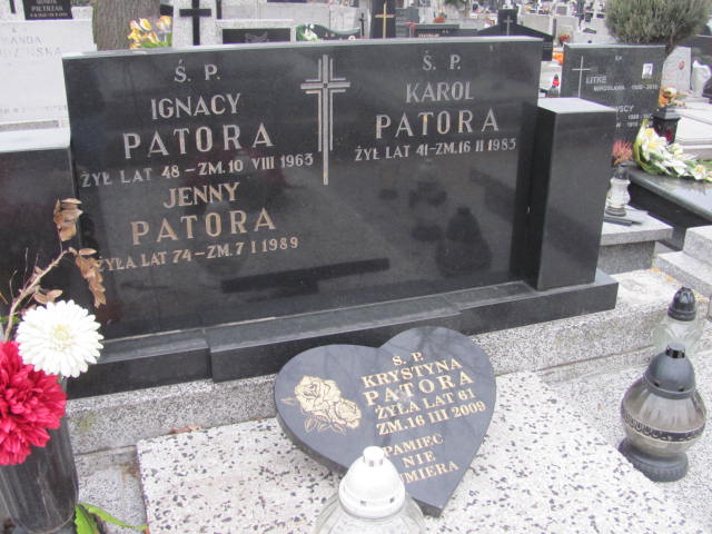 Karol Patora Łódź Ruda - Grobonet - Wyszukiwarka osób pochowanych