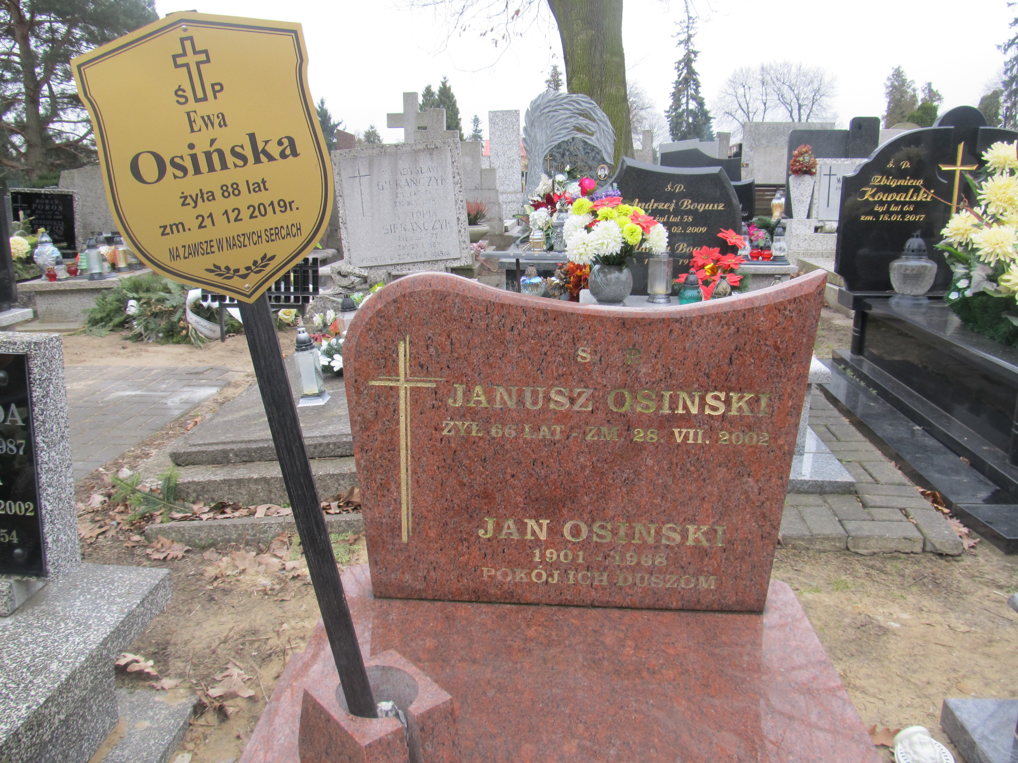 Ewa Osińska Łódź Ruda - Grobonet - Wyszukiwarka osób pochowanych