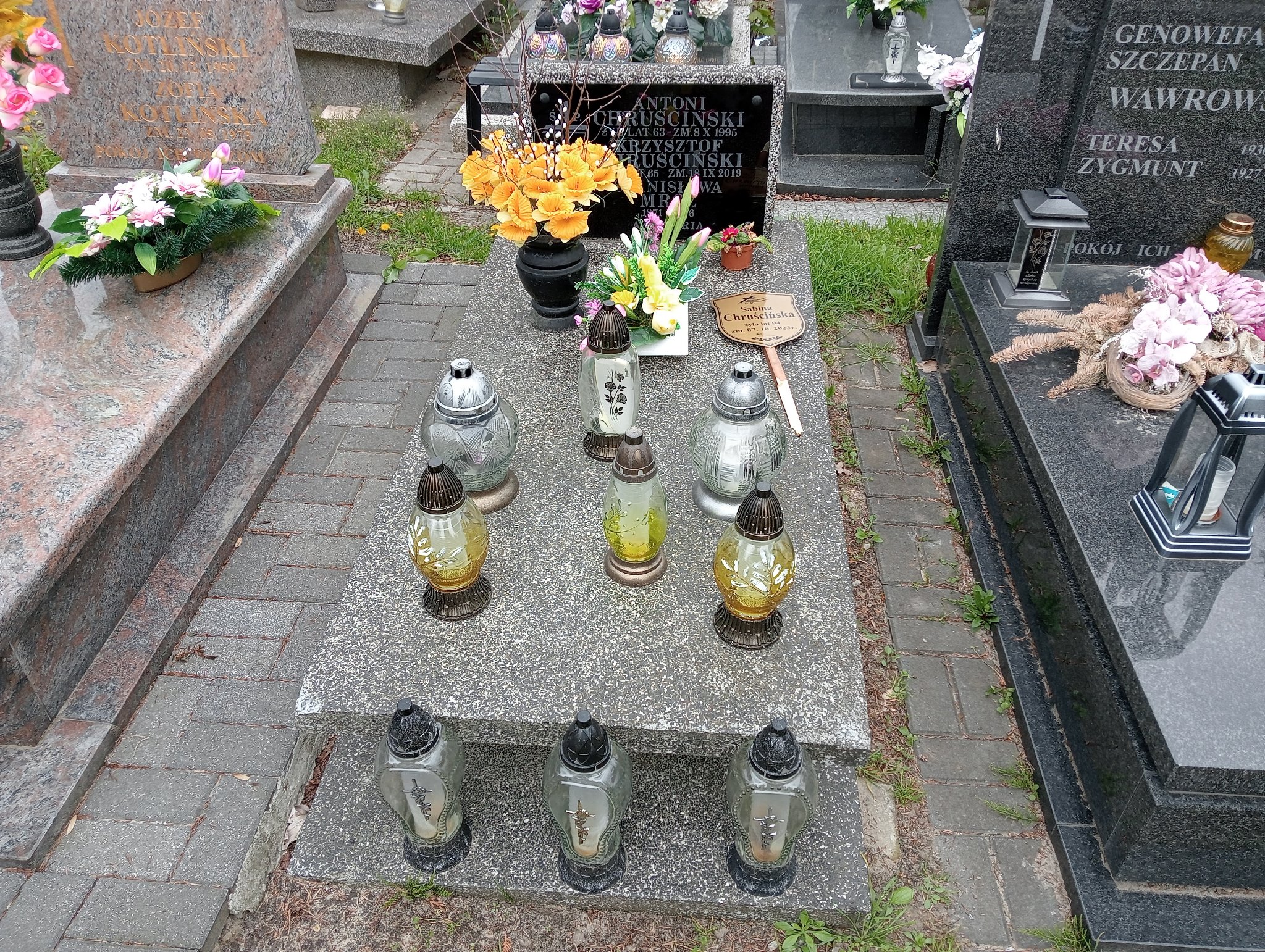 Grób Krzysztof Chruściński