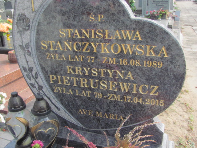 Stanisława Stańczkowska 1912 Łódź Ruda - Grobonet - Wyszukiwarka osób pochowanych