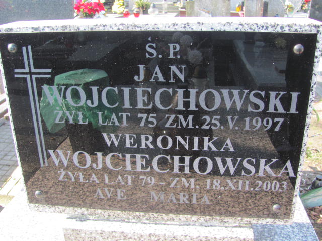 Weronika Wojciechowska 1924 Łódź Ruda - Grobonet - Wyszukiwarka osób pochowanych