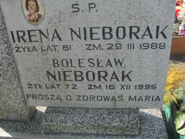 Bolesław Nieborak 1923 Łódź Ruda - Grobonet - Wyszukiwarka osób pochowanych