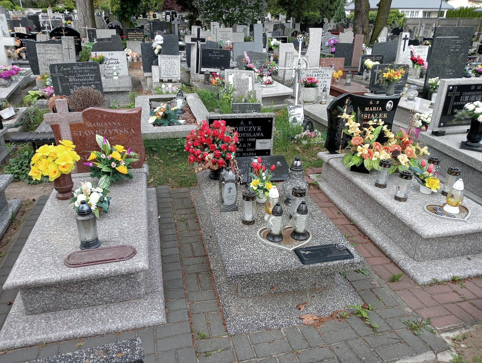 Grób Elżbieta Wąworek