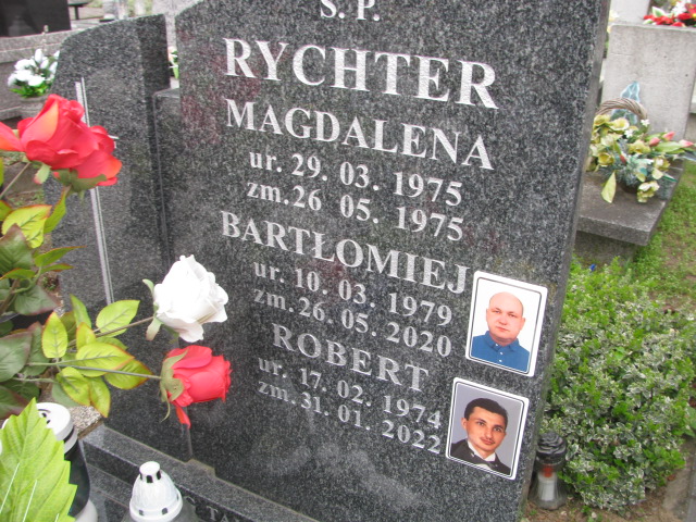 Robert Rychter 1974 Łódź Ruda - Grobonet - Wyszukiwarka osób pochowanych