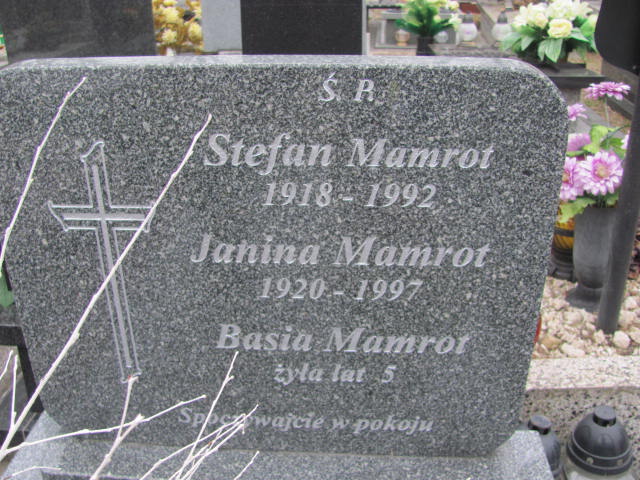 Stefan Mamrot 1918 Łódź Ruda - Grobonet - Wyszukiwarka osób pochowanych