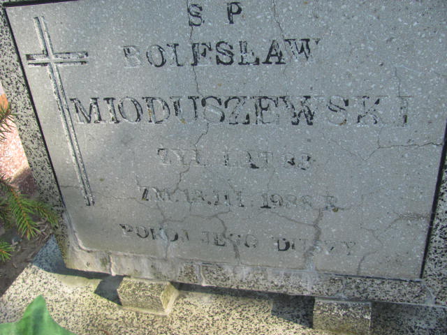 Bolesław Mioduszewski 1903 Łódź Ruda - Grobonet - Wyszukiwarka osób pochowanych