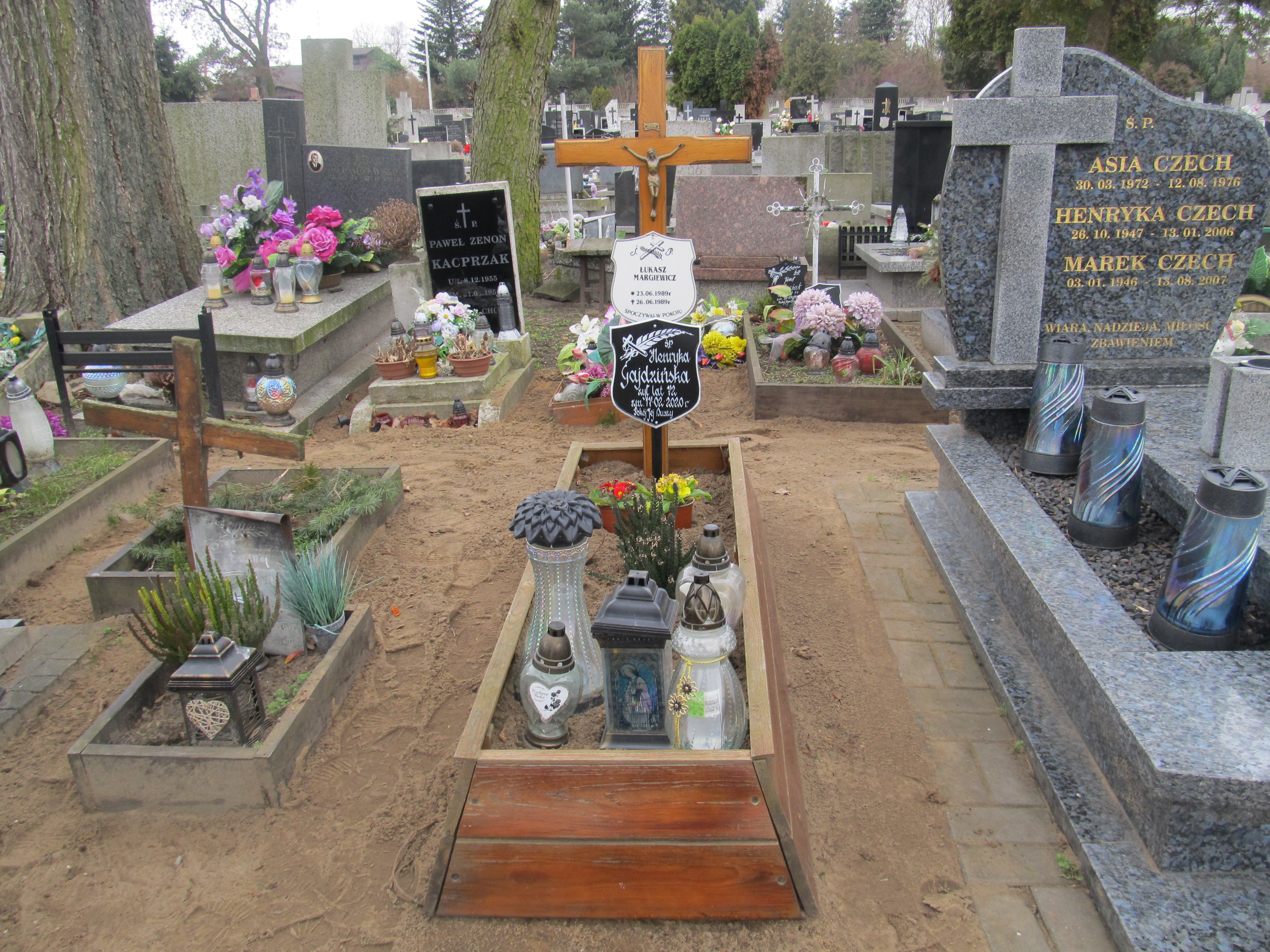 Grób Henryka Gajdzińska