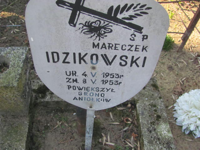 Marek Idzikowski 1953 Łódź Ruda - Grobonet - Wyszukiwarka osób pochowanych