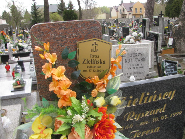Ryszard Zieliński 1933 Łódź Ruda - Grobonet - Wyszukiwarka osób pochowanych
