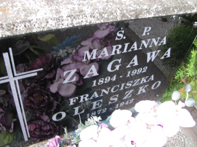 Marianna Zagawa 1894 Łódź Ruda - Grobonet - Wyszukiwarka osób pochowanych