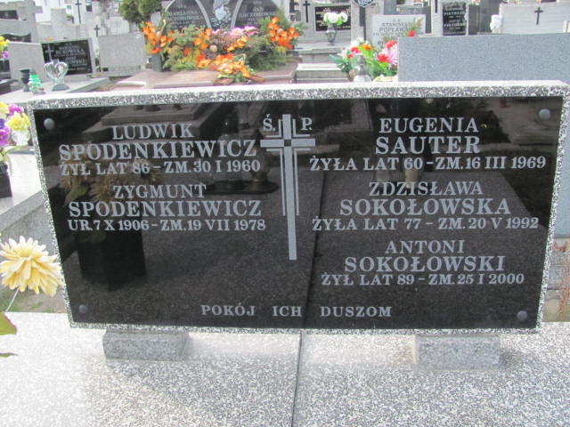 Eugenia Sauter Łódź Ruda - Grobonet - Wyszukiwarka osób pochowanych