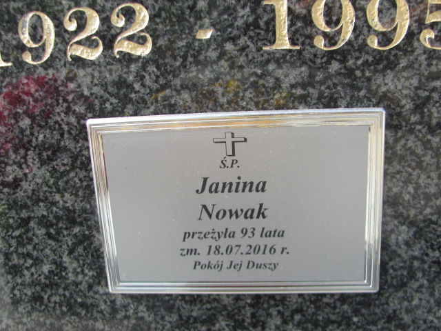 ZENOBIUSZ Nowak 1922 Łódź Ruda - Grobonet - Wyszukiwarka osób pochowanych