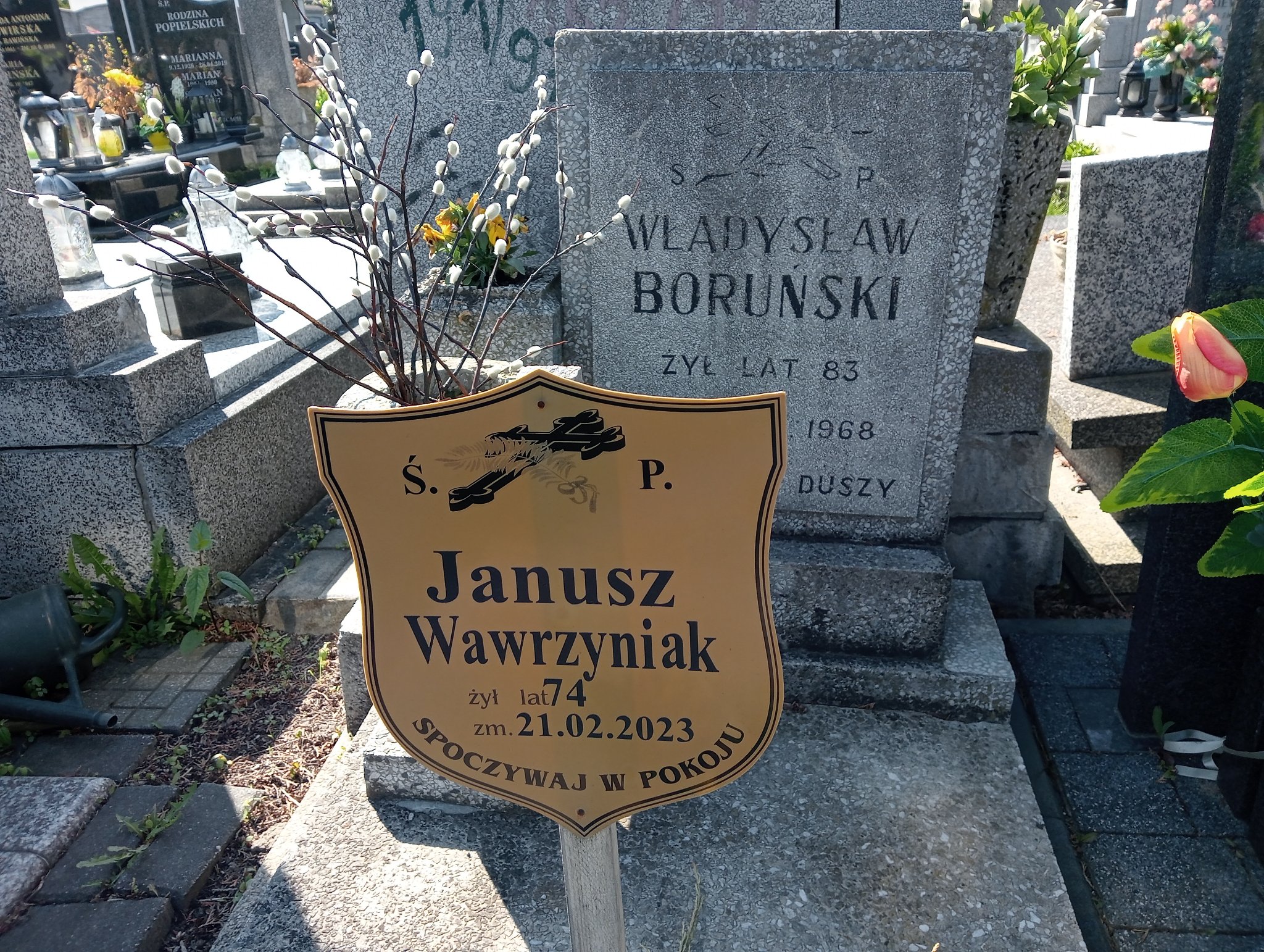 Grób Antonina Boruńska