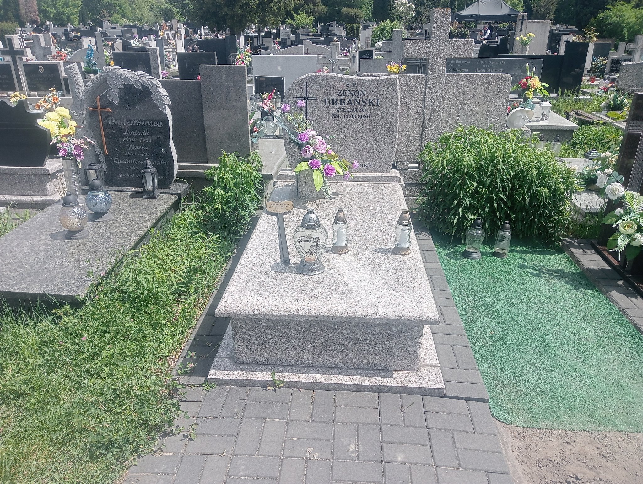 Grób Jadwiga Urbańska