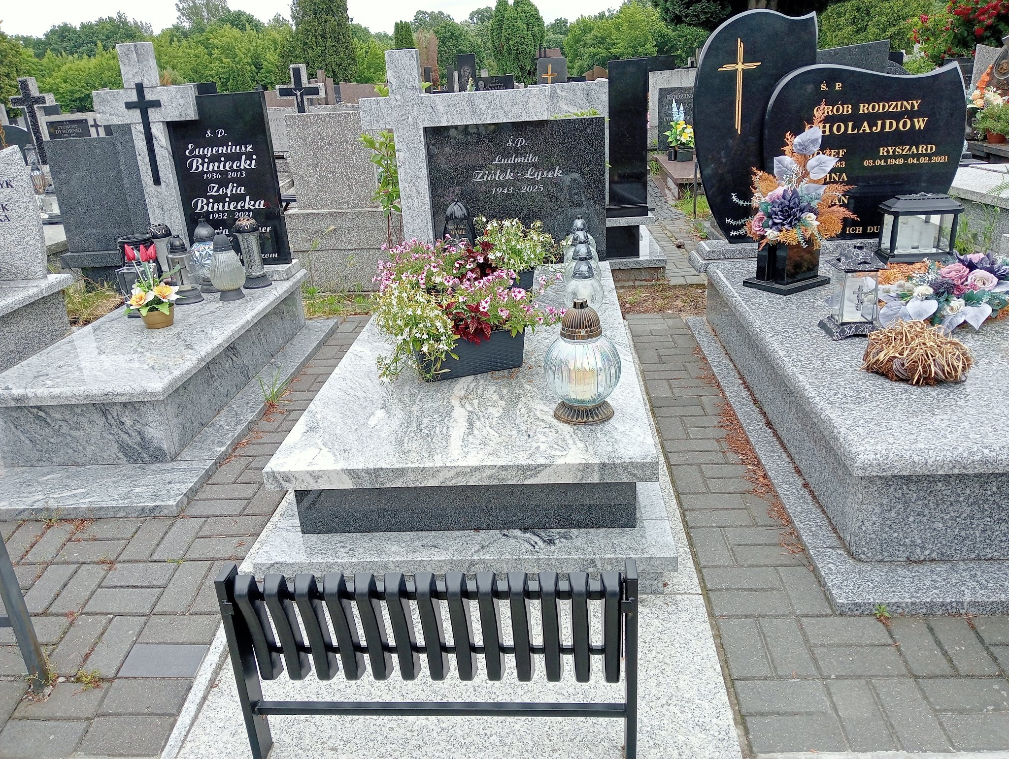 Grób Ludmiła Ziółek-Łysek