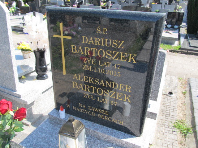 Dariusz Bartoszek 1968 Łódź Ruda - Grobonet - Wyszukiwarka osób pochowanych