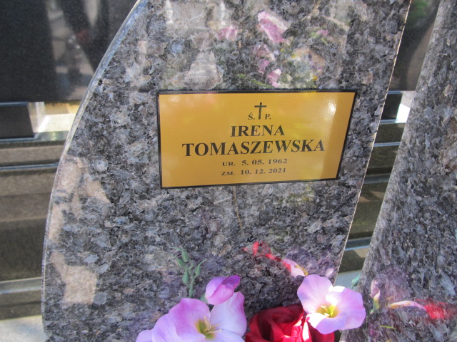 Irena Tomaszewska 1962 Łódź Ruda - Grobonet - Wyszukiwarka osób pochowanych