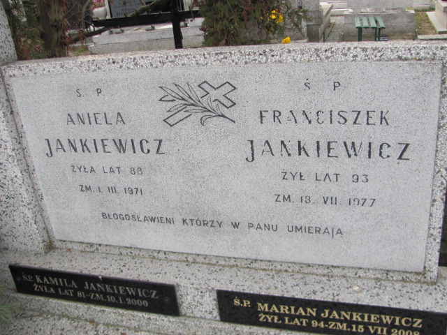 Marian Jankiewicz 1914 Łódź Ruda - Grobonet - Wyszukiwarka osób pochowanych