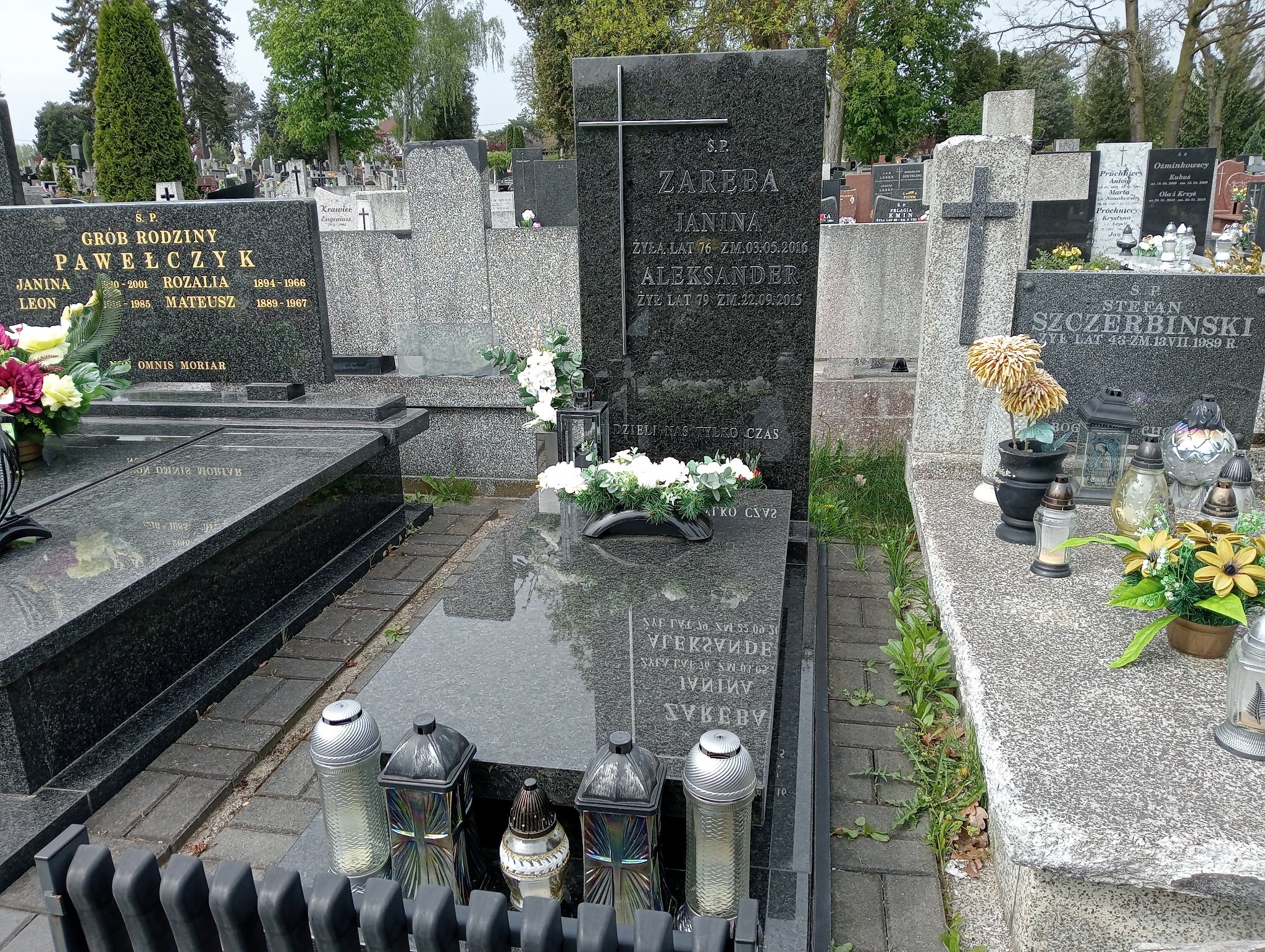 Grób Janina Zaręba