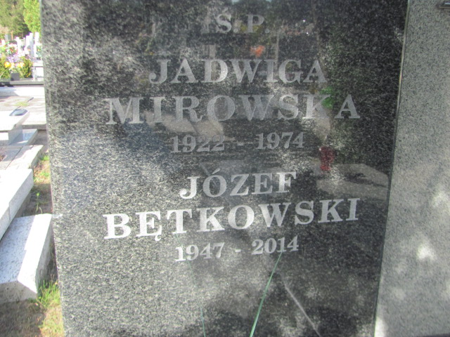 Józef Bętkowski 1947 Łódź Ruda - Grobonet - Wyszukiwarka osób pochowanych