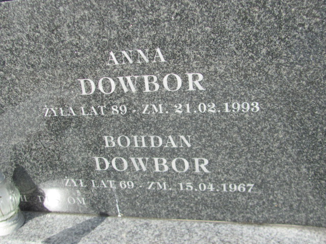 Anna Dowbor 1908 Łódź Ruda - Grobonet - Wyszukiwarka osób pochowanych