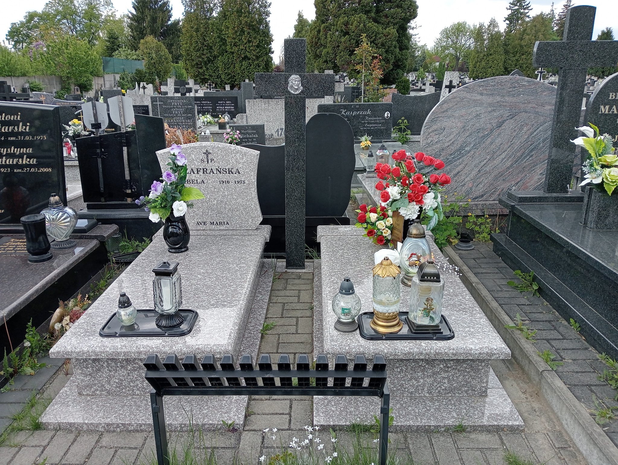Grób Izabela Szafrańska