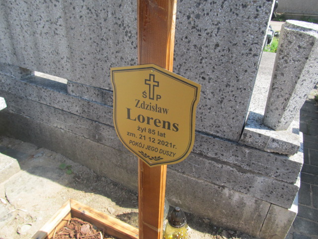 Zdzisław Lorens Łódź Ruda - Grobonet - Wyszukiwarka osób pochowanych