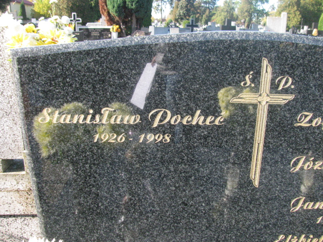 Grób Stanisław Adam Pocheć