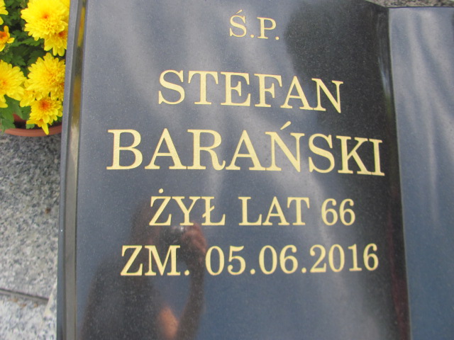 Włodzimierz Stefan Barański 1949 Łódź Ruda - Grobonet - Wyszukiwarka osób pochowanych