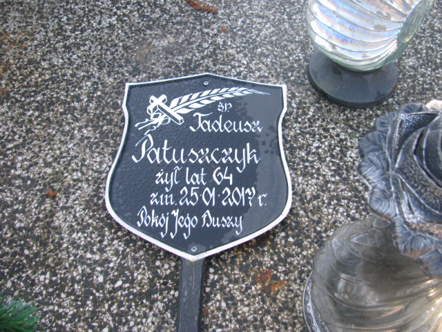 Grób Alfreda  Patuszczyk