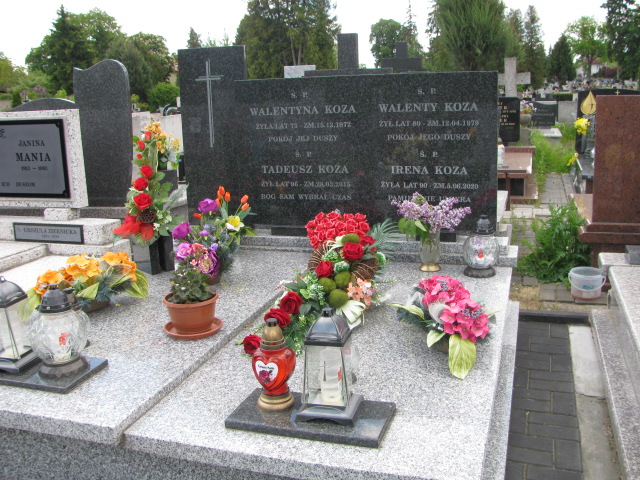 Grób Walentyna Koza