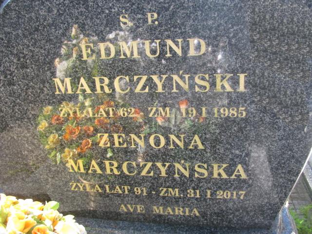 Grób Edmund Marczyński