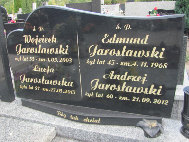 Łucja Jarosławska 1928 Łódź Ruda - Grobonet - Wyszukiwarka osób pochowanych