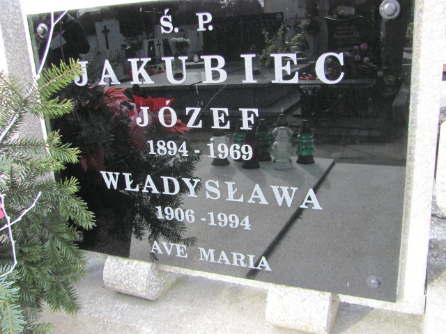 Józef Jakubiec 1893 Łódź Ruda - Grobonet - Wyszukiwarka osób pochowanych