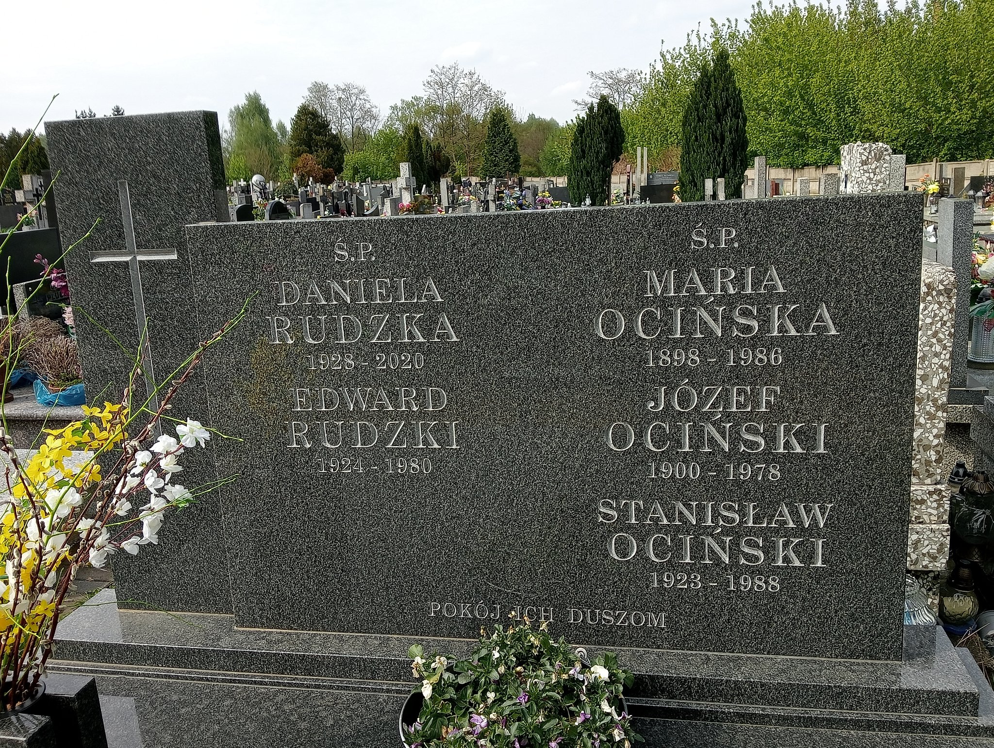 Maria Ocińska 1898 Łódź Ruda - Grobonet - Wyszukiwarka osób pochowanych