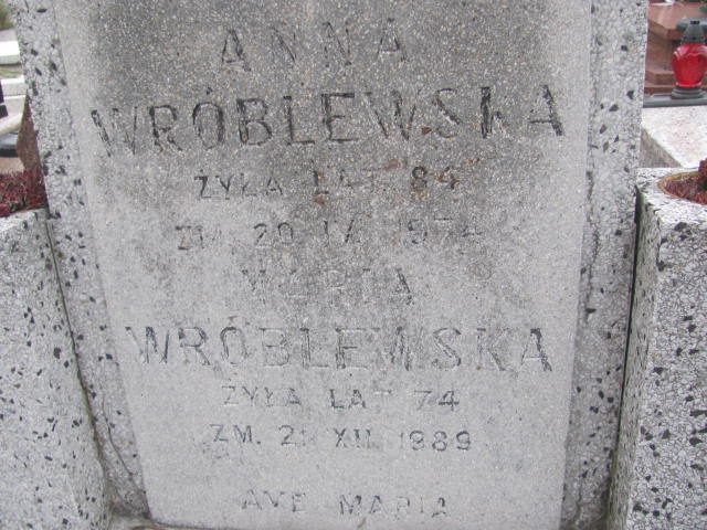Marianna Wróblewska 1915 Łódź Ruda - Grobonet - Wyszukiwarka osób pochowanych