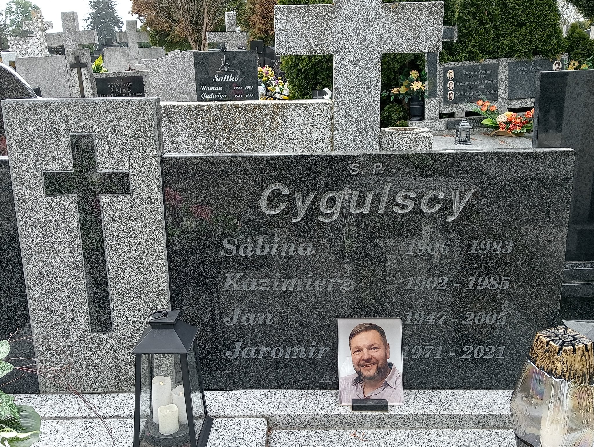 Jarosław Cygulski 1970 Łódź Ruda - Grobonet - Wyszukiwarka osób pochowanych